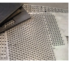 Perforated metal plate